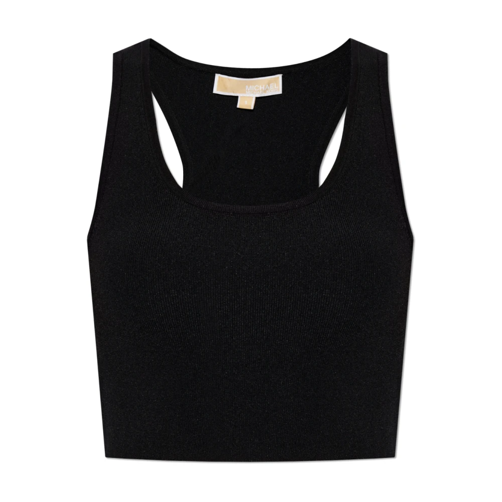 Michael Kors Crop Top Black Dames