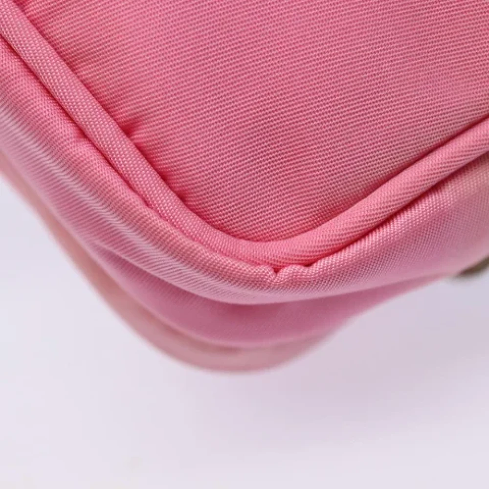 Prada Vintage Pre-owned Fabric prada-bags Pink Dames
