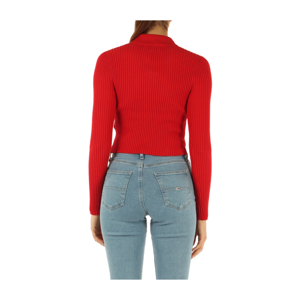 Tommy Jeans Knitwear Red Dames