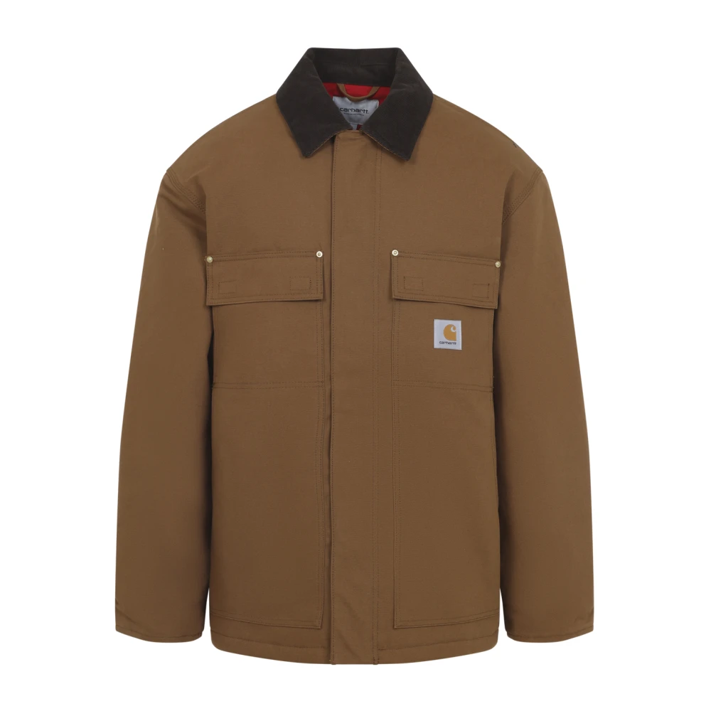 Carhartt Wip Men's Brown Og Arctic Coat - Light Jackets - M - Jackets