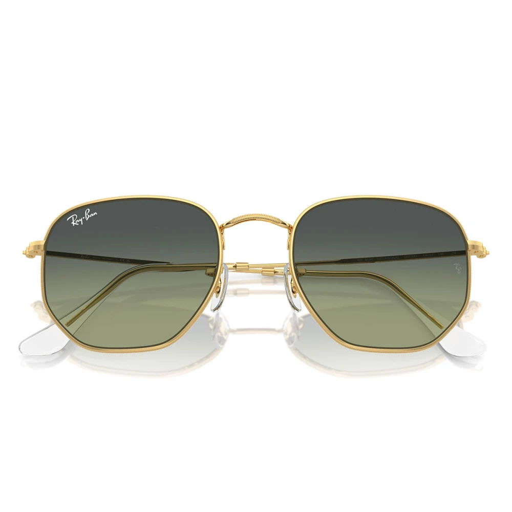 Ray-Ban Unisex Yellow Sunglasses, 51 Mm, Hexagonal Rb 3548 Sunglasses