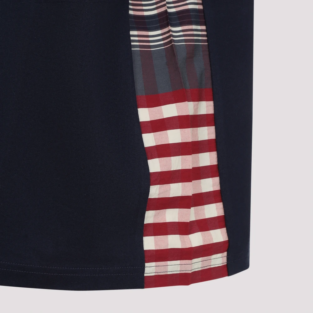 Bottega Veneta Abyss Multistripes T-Shirt Blue Heren