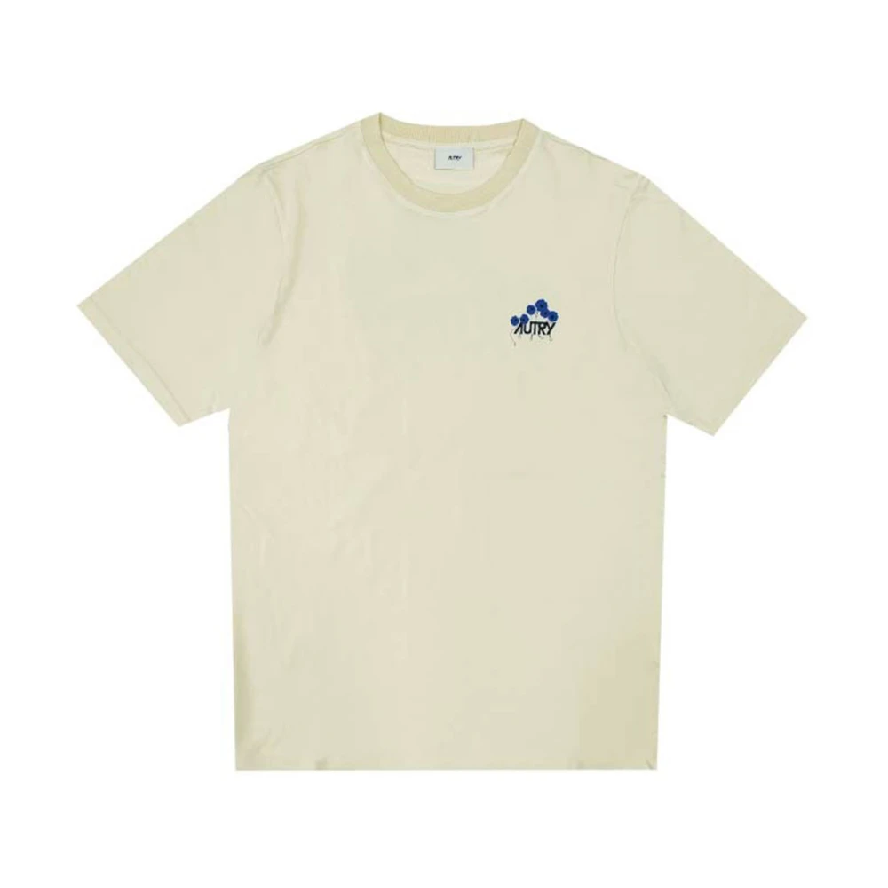 Autry - Tops > T-Shirts - Beige - Autry - Modalova