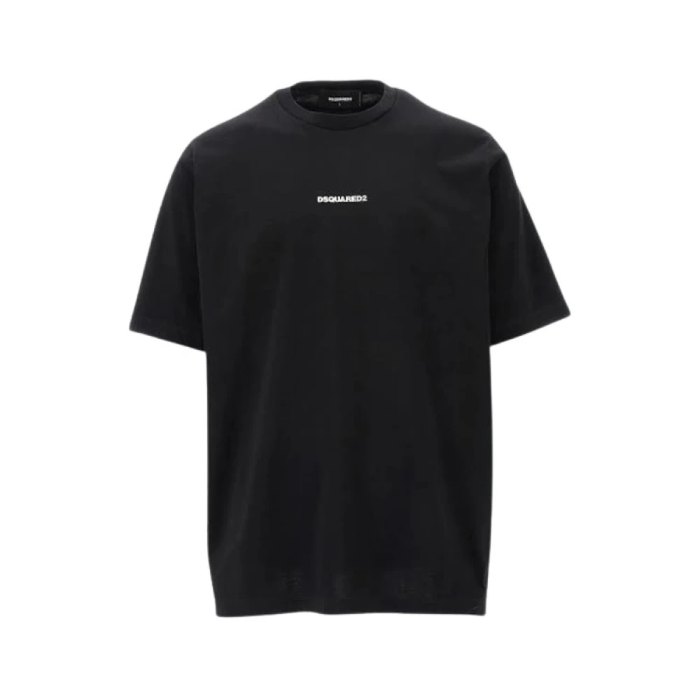 Dsquared2 Bomulls-T-shirt Black, Herr