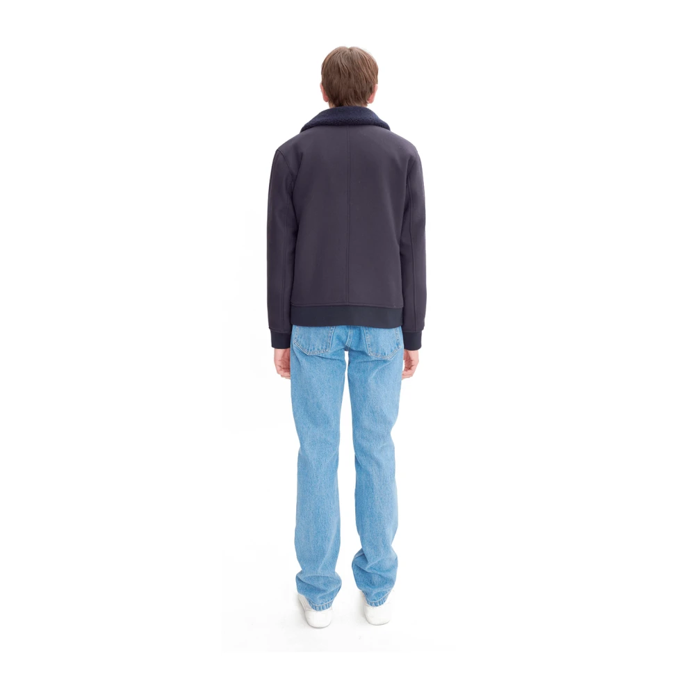 A.p.c. Stijlvolle New Ben Blouson Jas Blue Heren