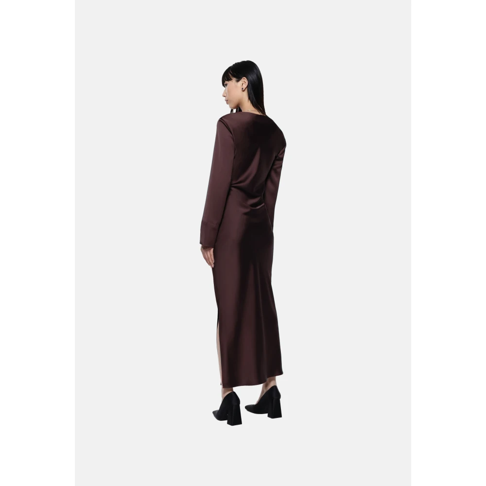 Imperial Elegante Jurk voor Vrouwen Purple Dames