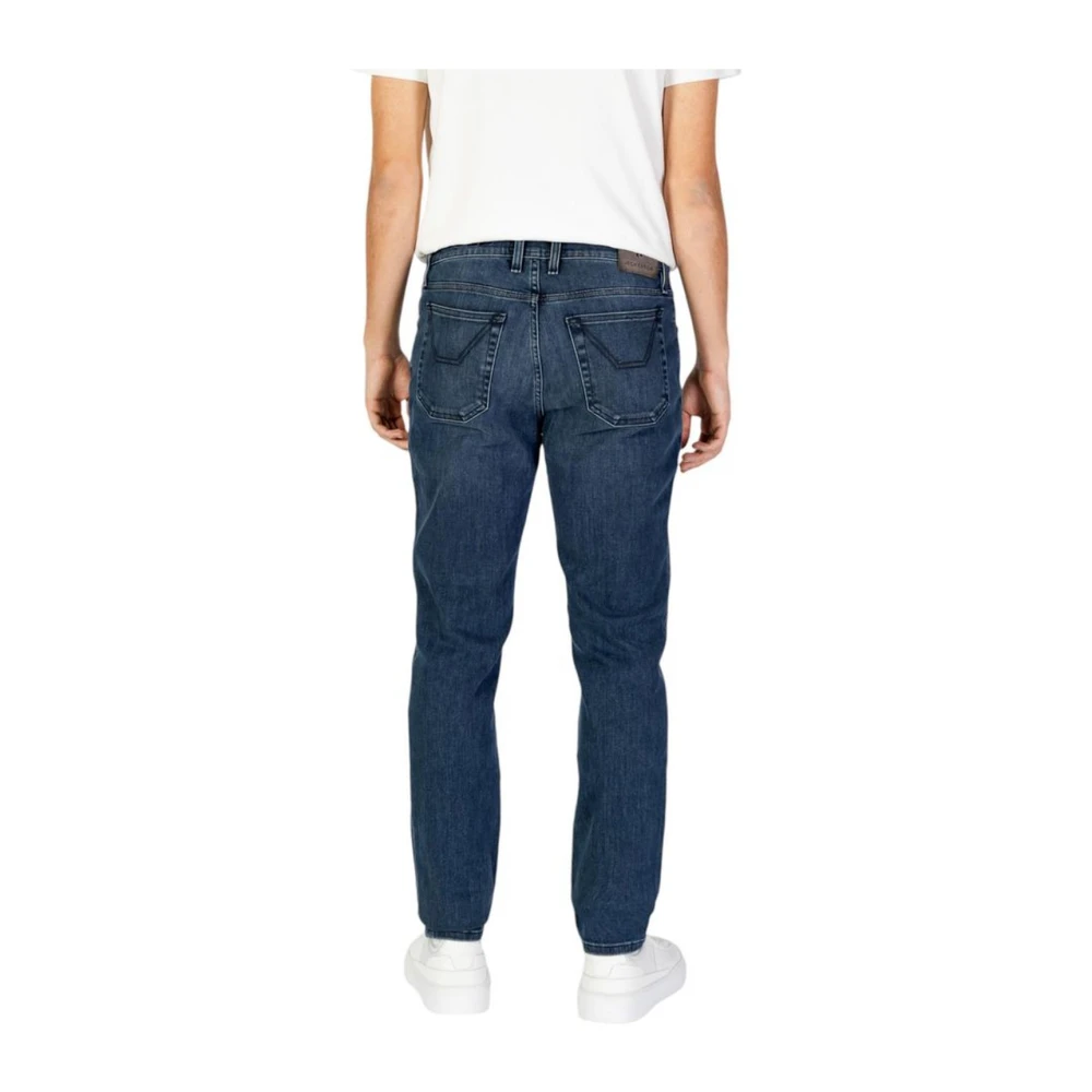 Jeckerson Blauwe Katoenen Stretch Jeans Blue Heren
