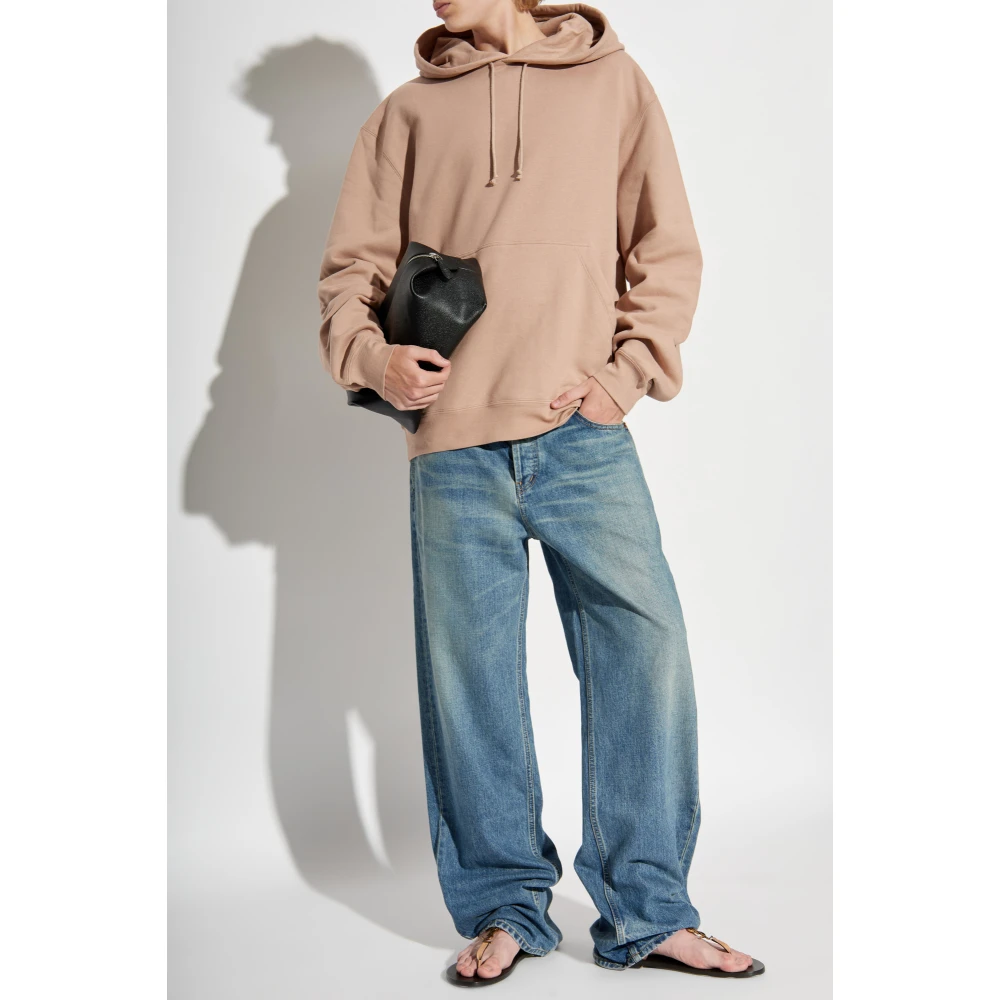 Saint Laurent Hoodie Pink Heren