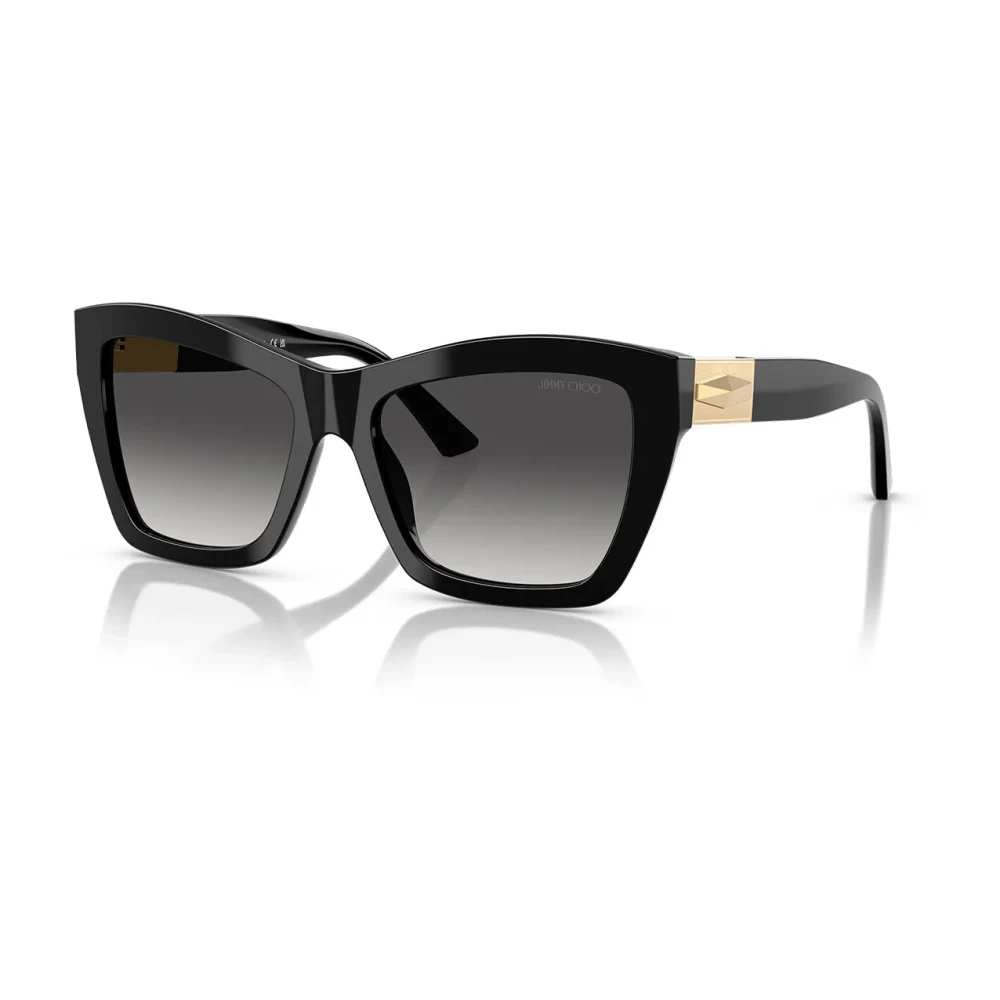 Jimmy Choo Women's Grey Cat-Eye Sunglasses, Gradient Lenses