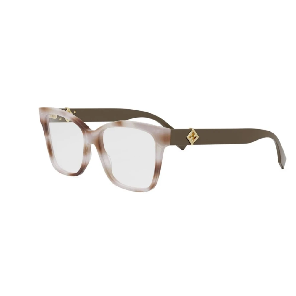 Fendi Multicolor Glasses, Unisex, 55 Mm, Fe50117i
