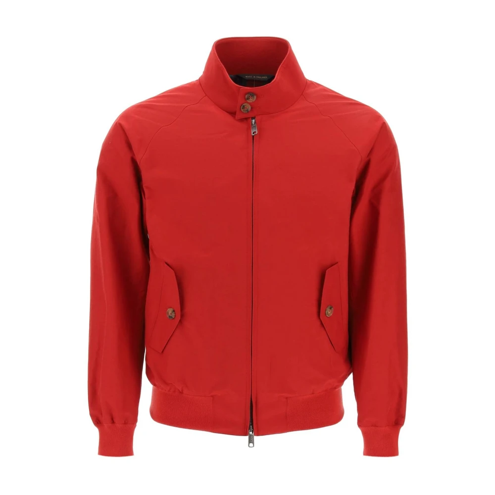 Baracuta Klassieke Harrington-jas met verbeterde draagbaarheid Red Heren