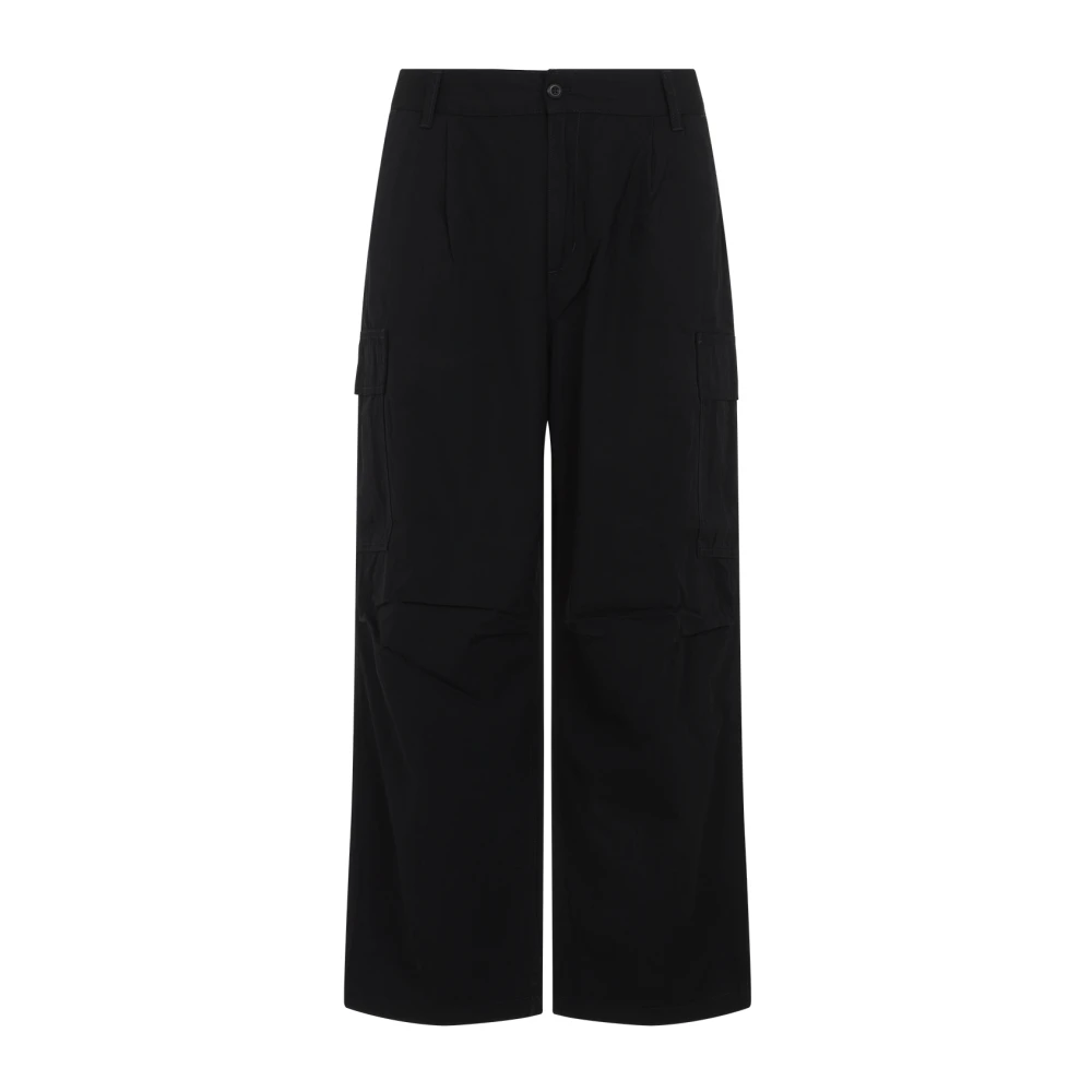 Carhartt Wip Men's Black Trousers Comfortable Style