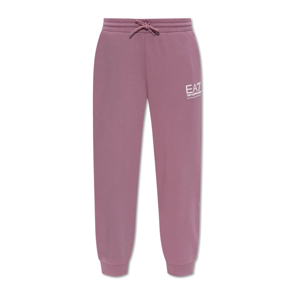 Emporio Armani Ea7 Damen Violett Hosen, Lila, Sgröße: