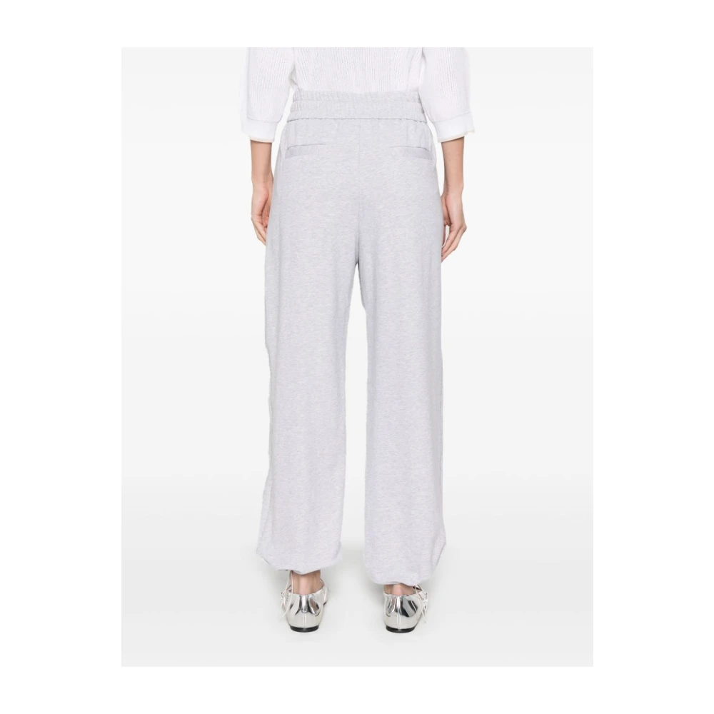 PESERICO Grijze Elegante Broek Gray Dames
