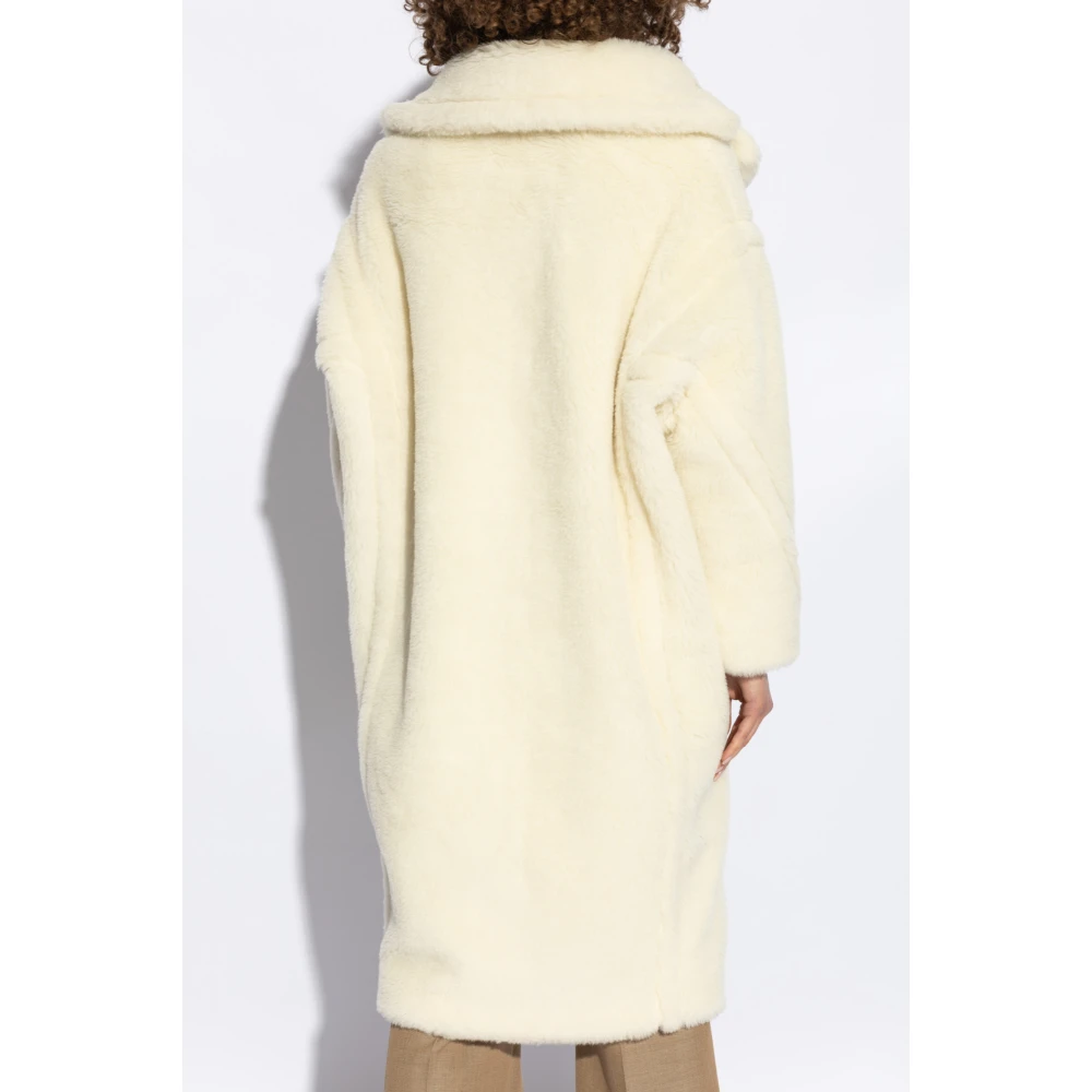 Max Mara Bontjas Tedgirl White Dames