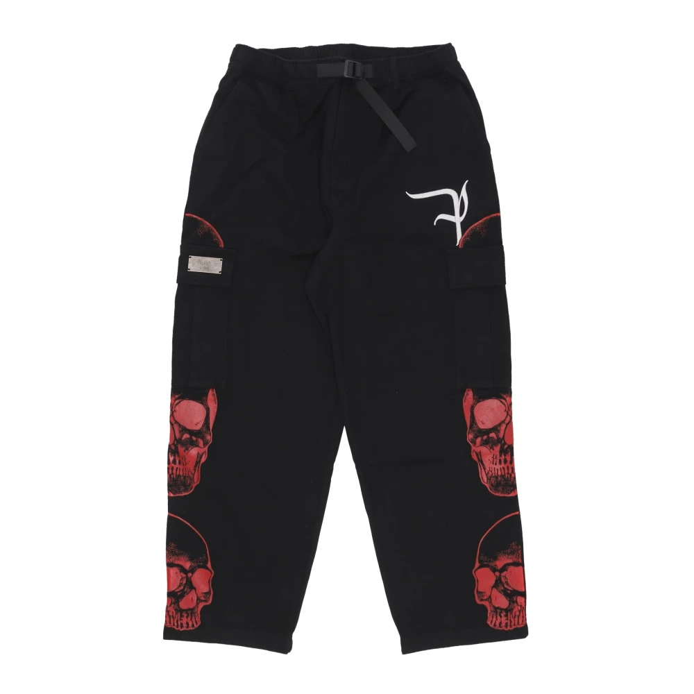 Phobia Archive Hombre Negro Pantalones, Talla: Xs