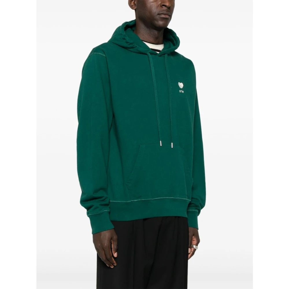 Arte Antwerp Hoodie met capuchon Green Heren