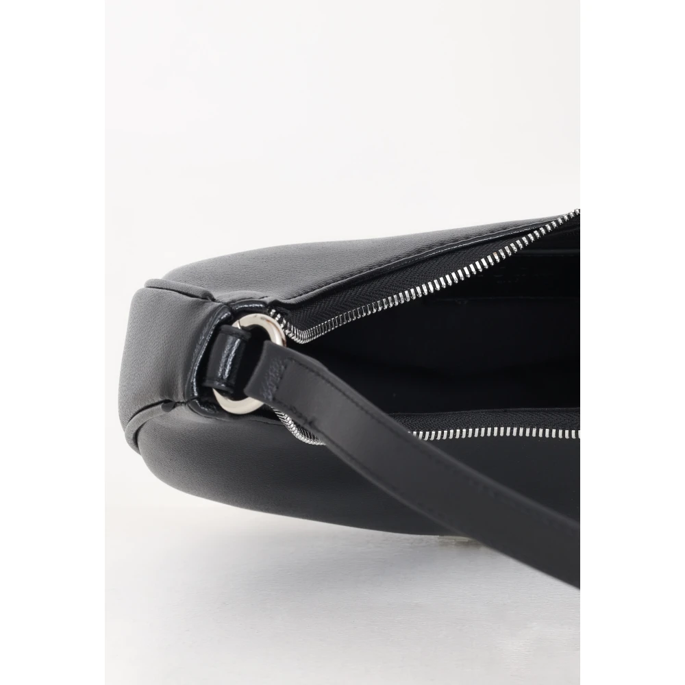 Msgm Moderne Zwarte Schoudertas Black Dames