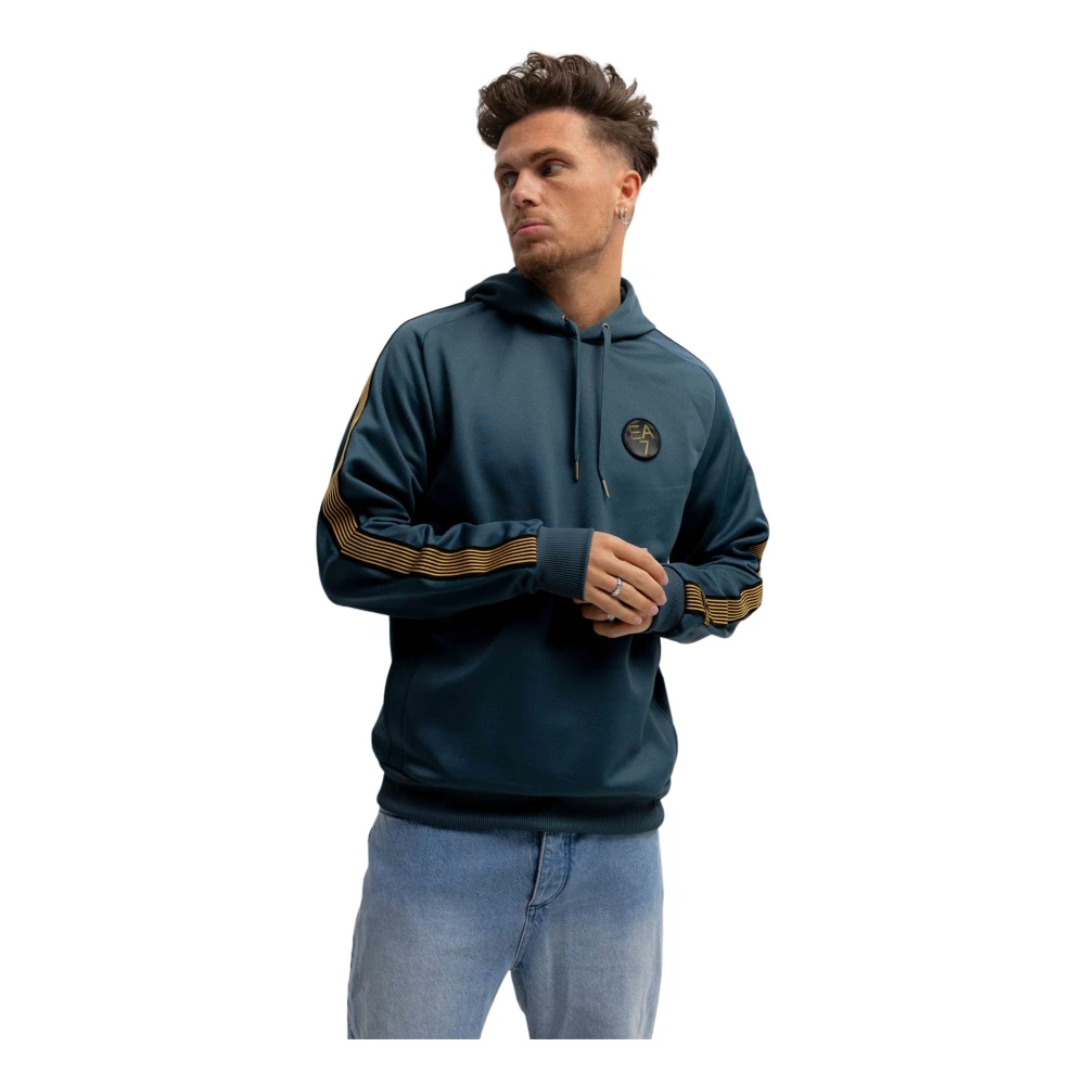 Emporio Armani Stargazer Hoodie Blauw Heren Blue Heren