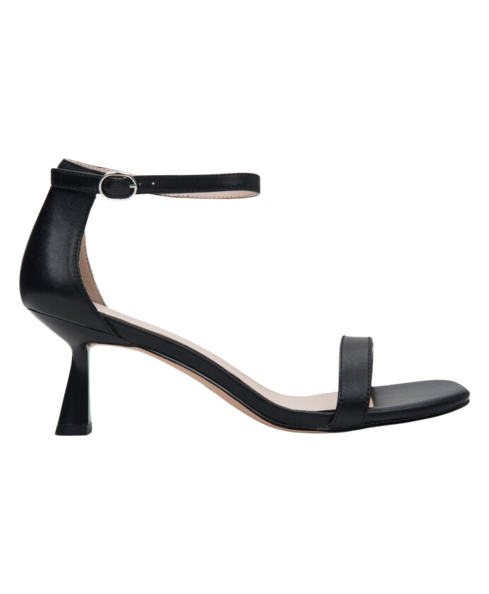 black-leather-sandals-with-comfortable-funnel-heel