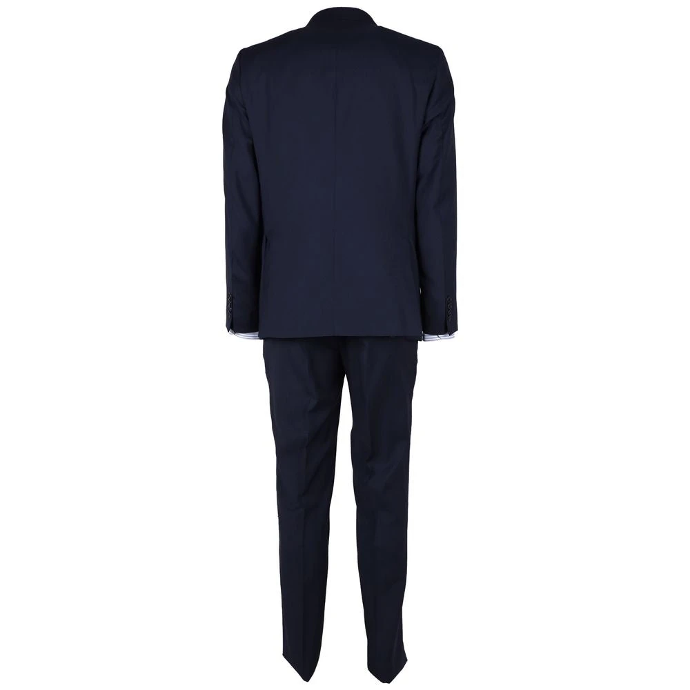 Made in Italia Blauw Wollen Pak Drop 7 Blue Heren