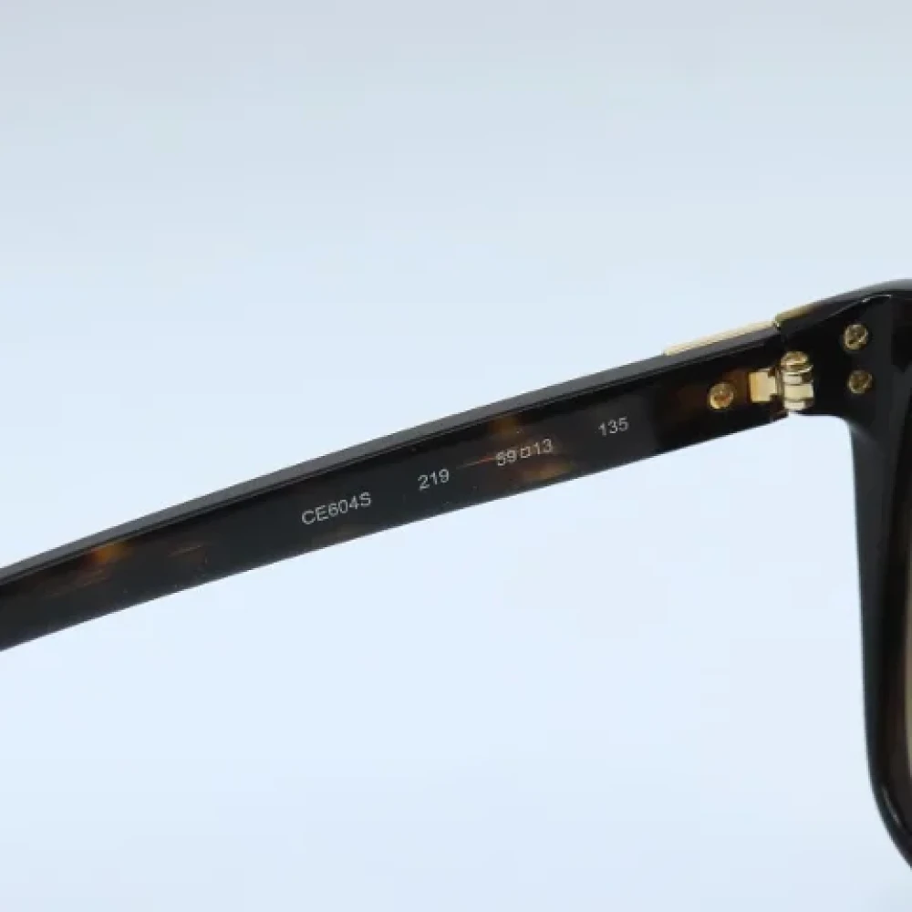Chloé Pre-owned Plastic sunglasses Brown Dames