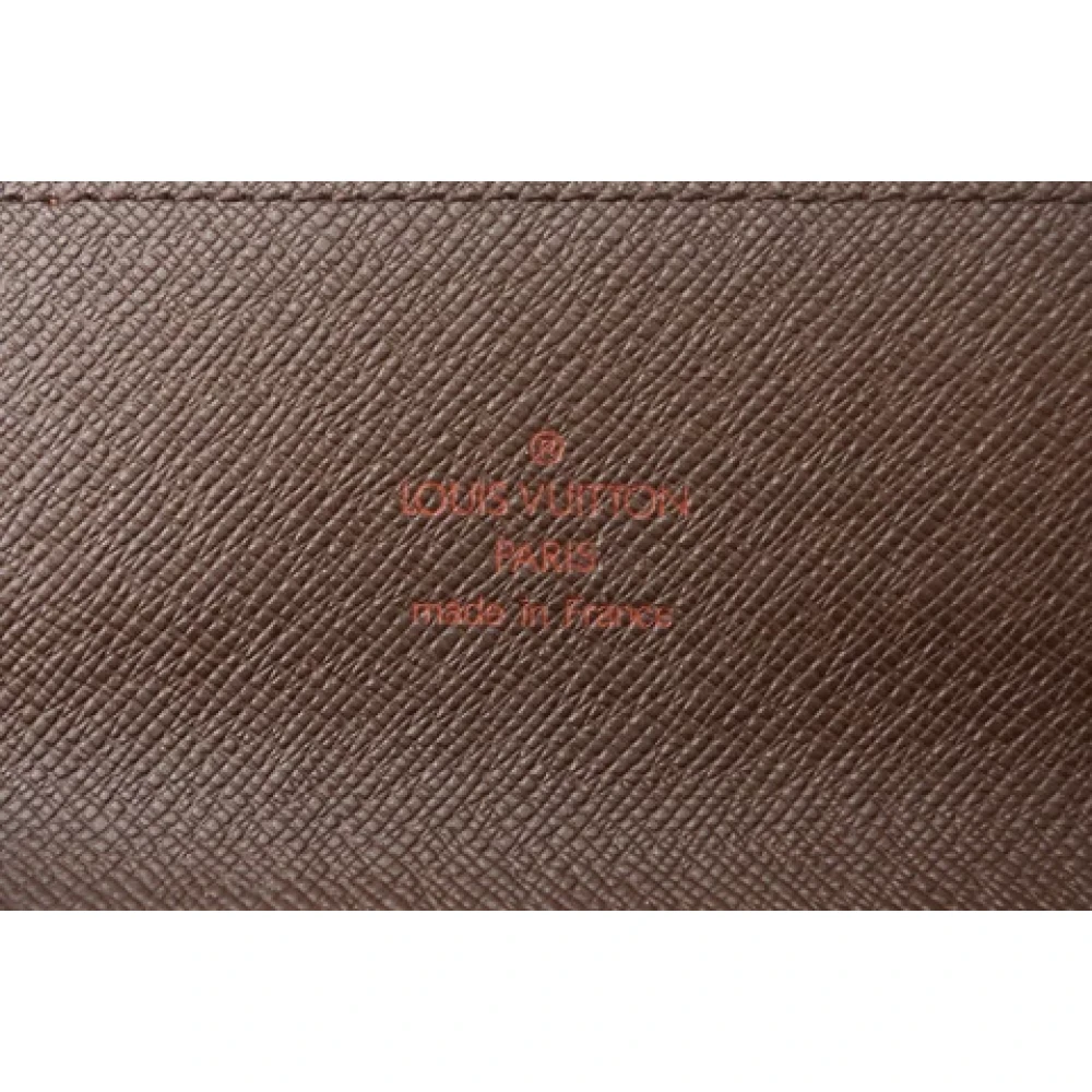 Louis Vuitton Vintage Pre-owned Canvas wallets Brown Heren