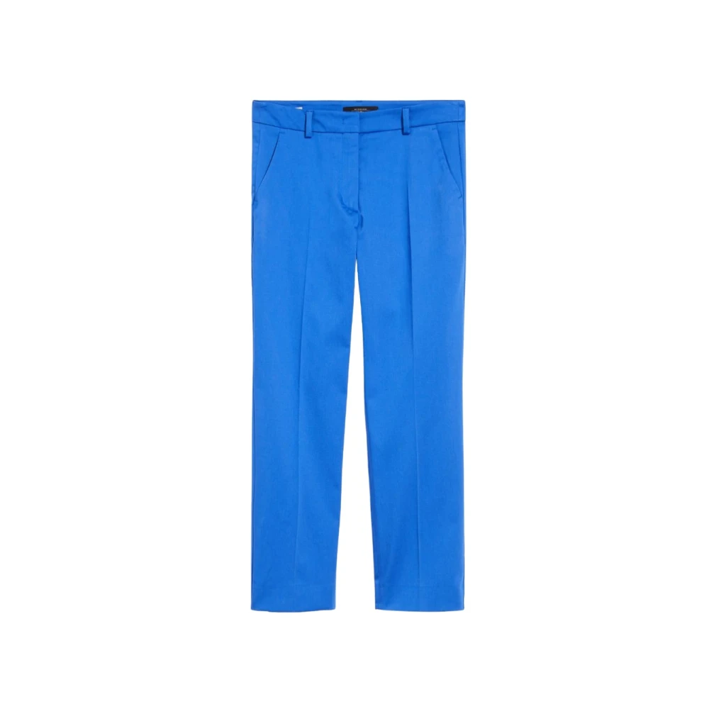 Max Mara Långa byxor Gineceo Blue, Dam