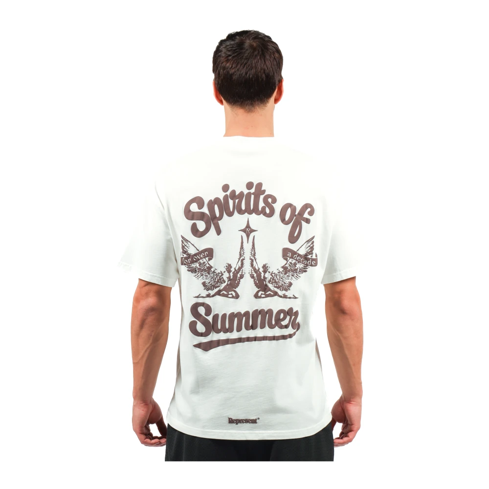 Represent Spirits of Summer T-Shirt White Heren
