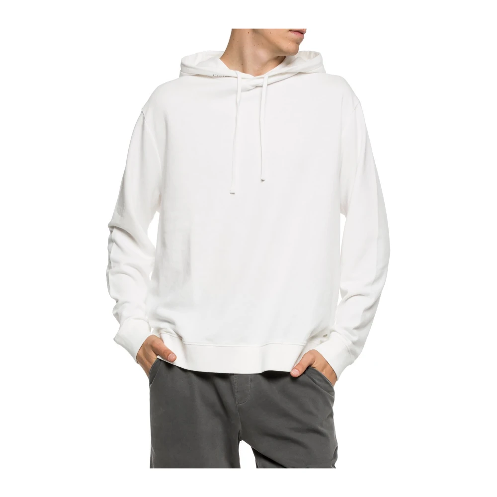 AllSaints Hoodie met capuchon White Heren