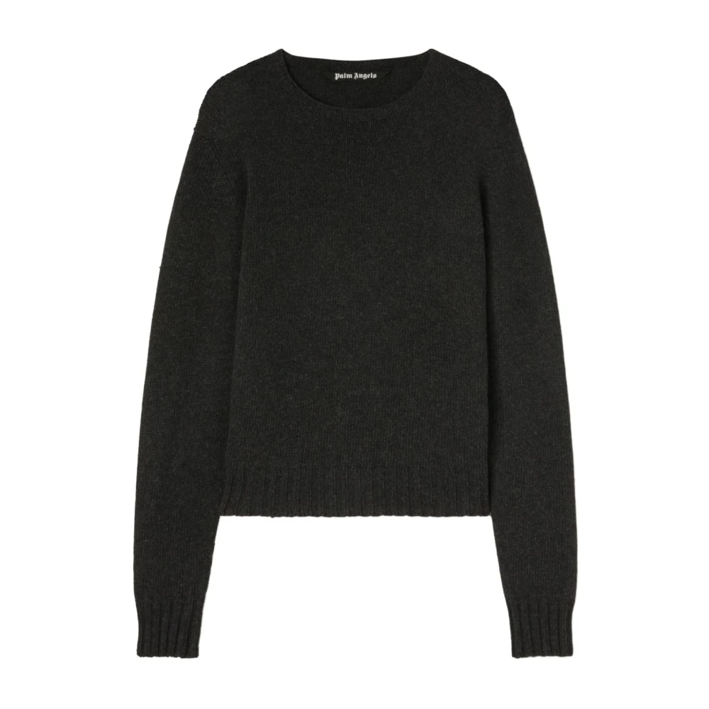 Palm Angels Grijze Sweaters voor Stijlvolle Look Gray Heren