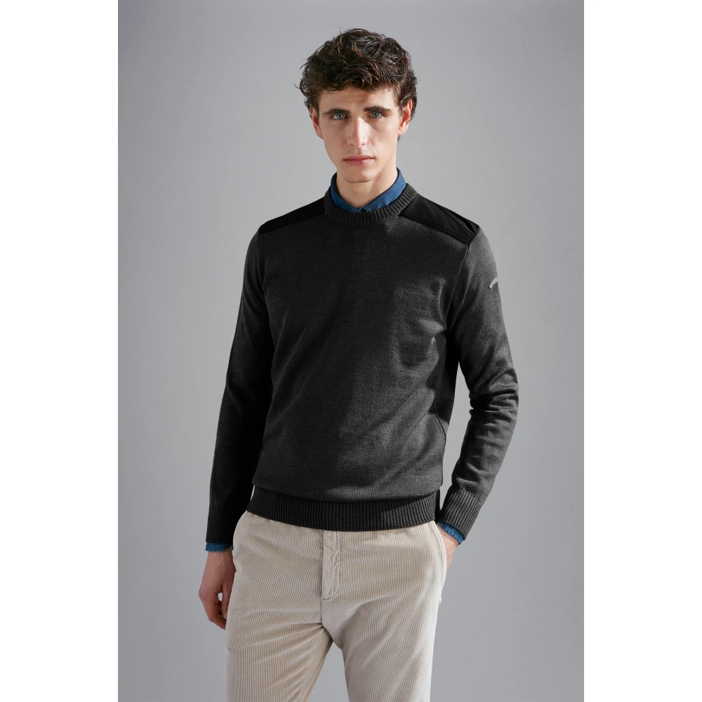 PAUL & SHARK Trendy Sweater Selection Black Heren