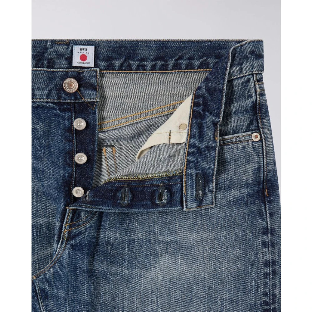 Edwin Reguliere Tapered Blauwe Jeans Blue Heren