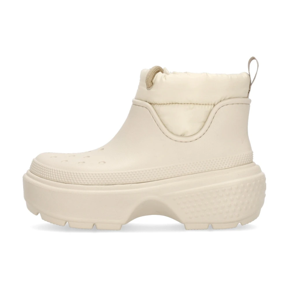 Crocs Uomo Bianco Scarpe, 38 Eu, New,