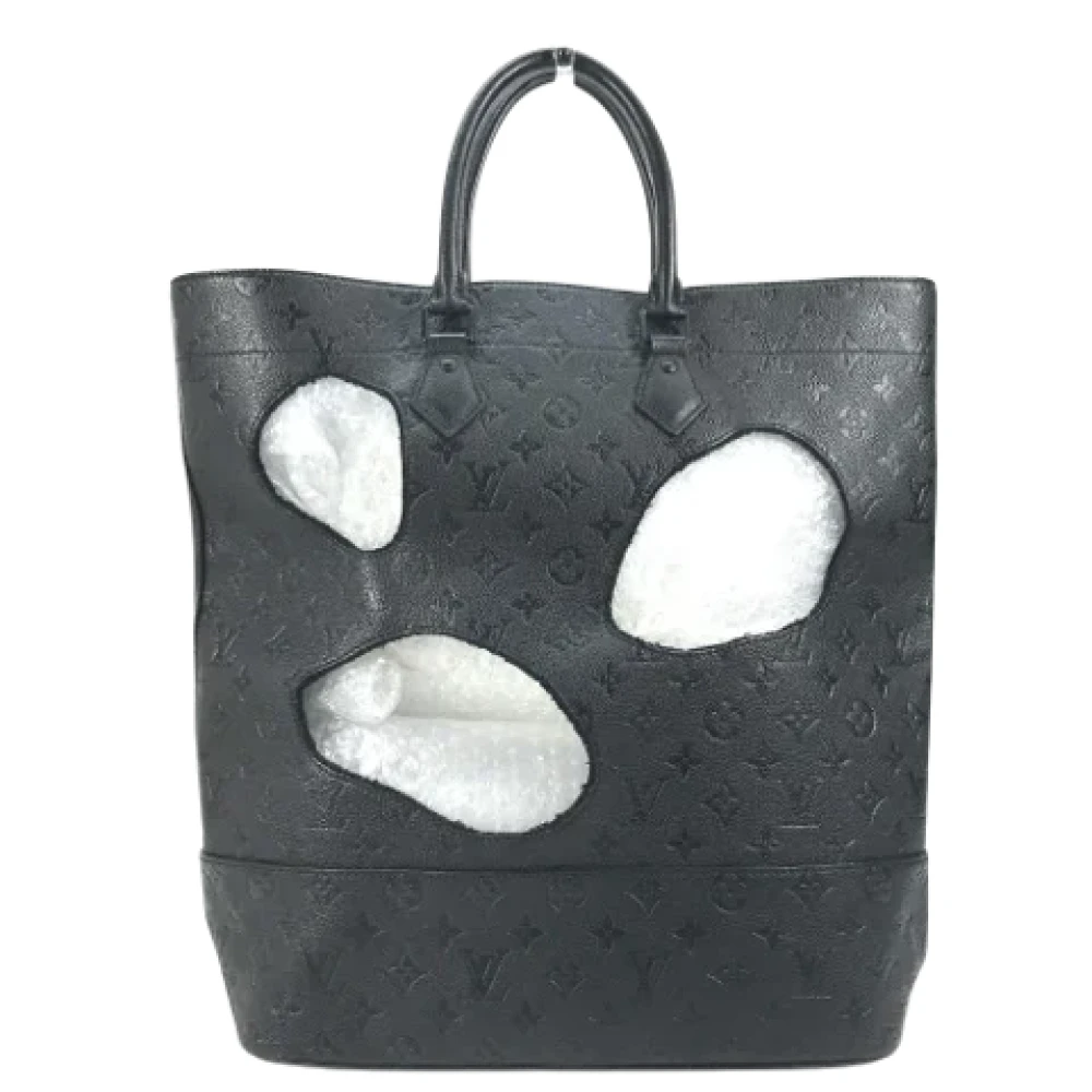 Louis Vuitton Vintage Pre-owned Fabric louis-vuitton-bags Black Heren