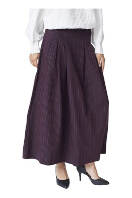 Maxi Jupe Longue English Factory Violette Taille XS - Polyester Avec élasthanne