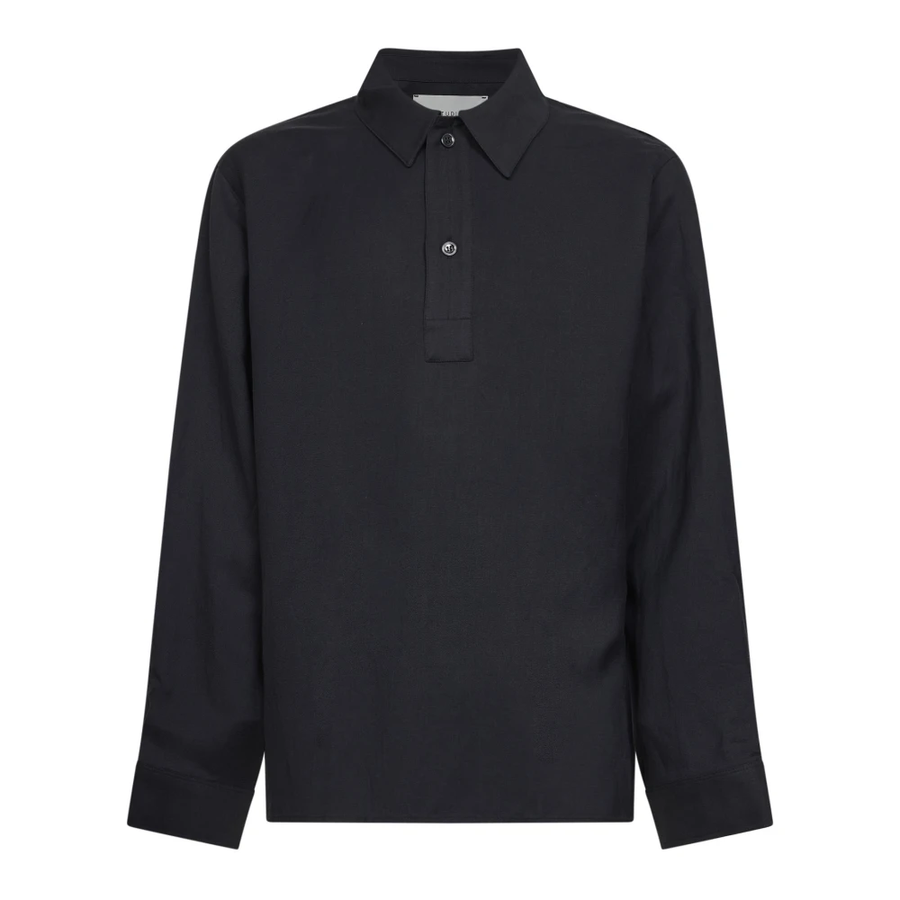 Studio Nicholson Hombre Azul Camisetas, Talla: M