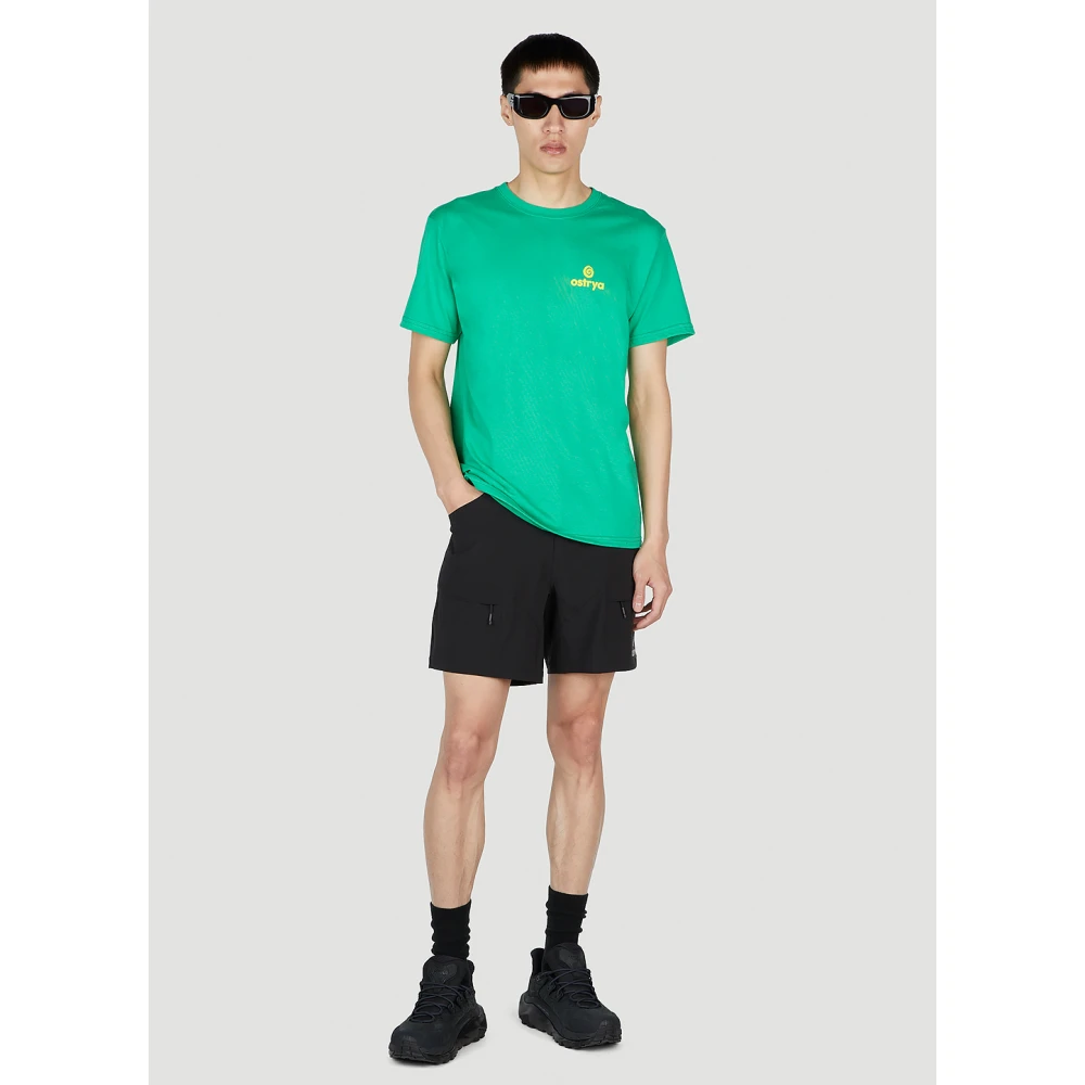 Ostrya Equi Logo T-shirt Green Heren