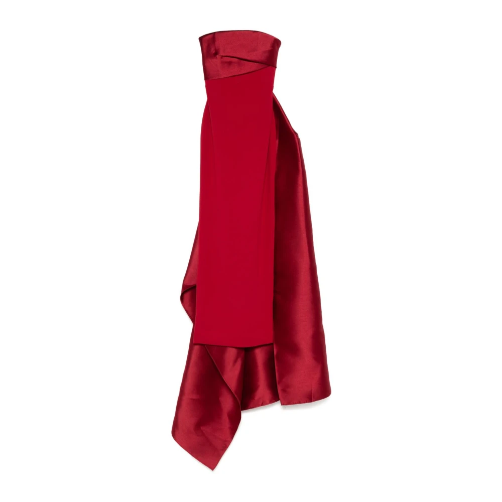 Solace London Rode Jurken voor Vrouwen Elegante Stijl Red Dames