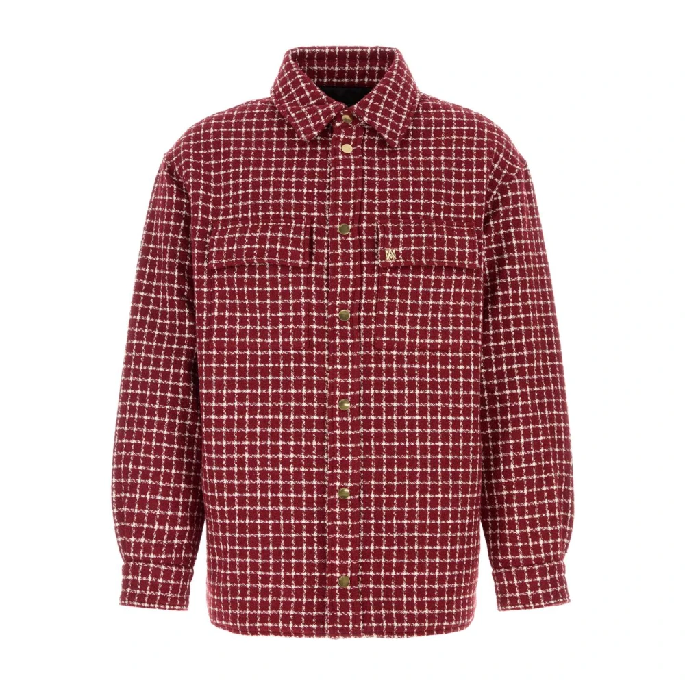 Amiri Gestoffeerd Bouclé Jack Red Heren