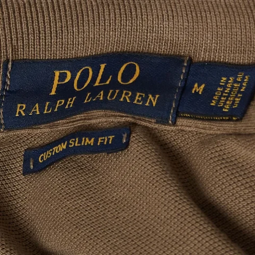 Ralph Lauren Pre-owned Cotton tops Brown Heren