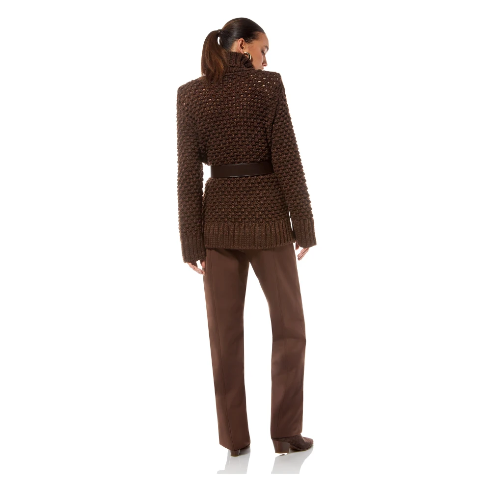 MVP wardrobe Cometa Knitwear Brown Dames