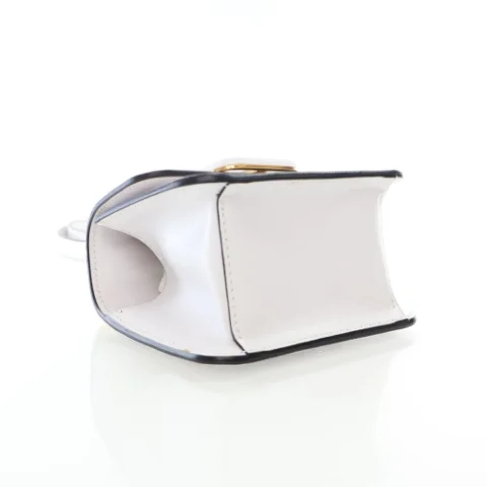Valentino Vintage Pre-owned Leather handbags White Dames