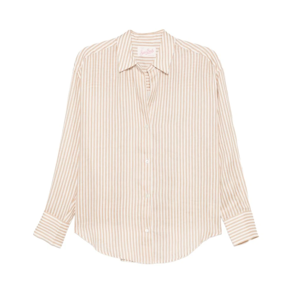 Mc2 Saint Barth Beige Shirts - Female - Shirts - Xl - Blouses & Shirts