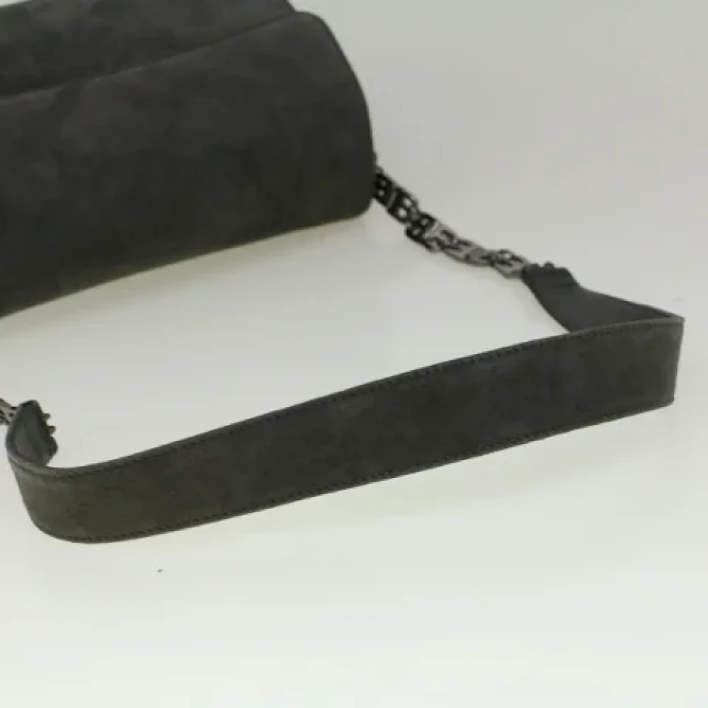 Bally Pre-owned Suede shoulder-bags Black Dames