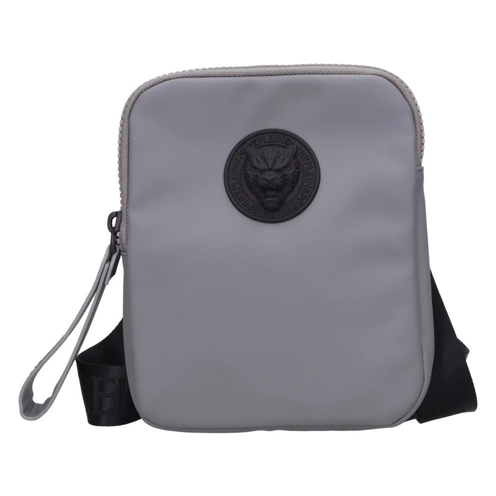 Plein Sport Tassen.. Grijs Gray Heren