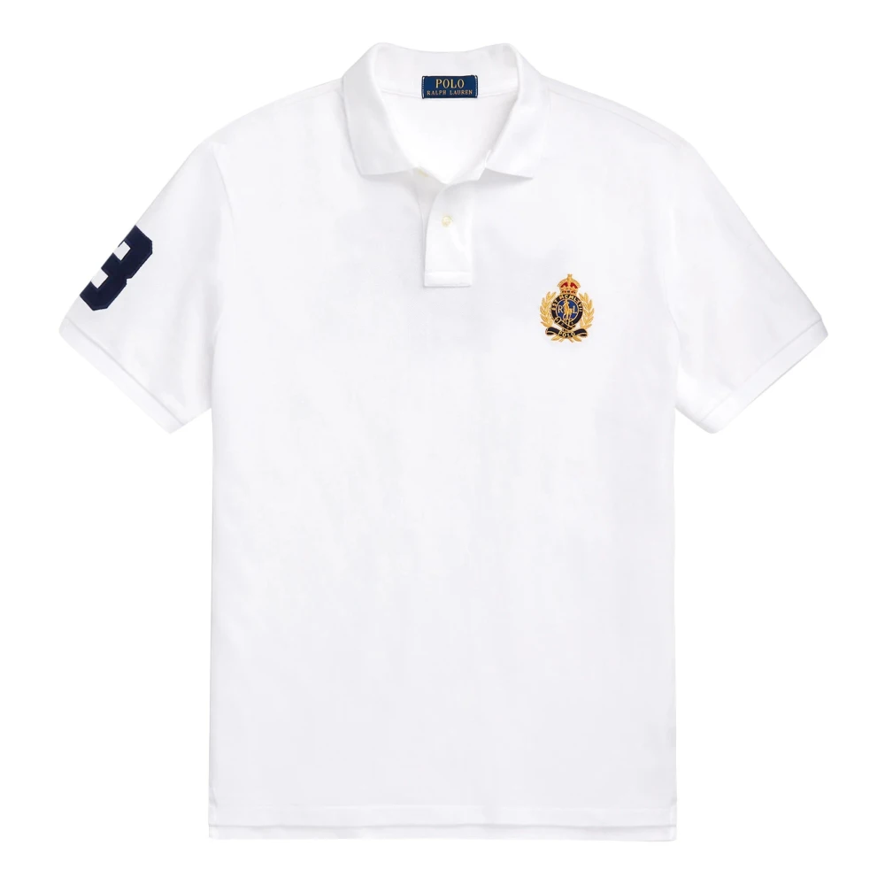 Polo Ralph Lauren Casual Wit Kortemouw Poloshirt White Heren