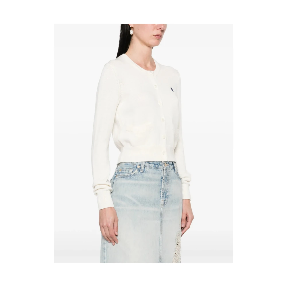 Ralph Lauren Trui White Dames
