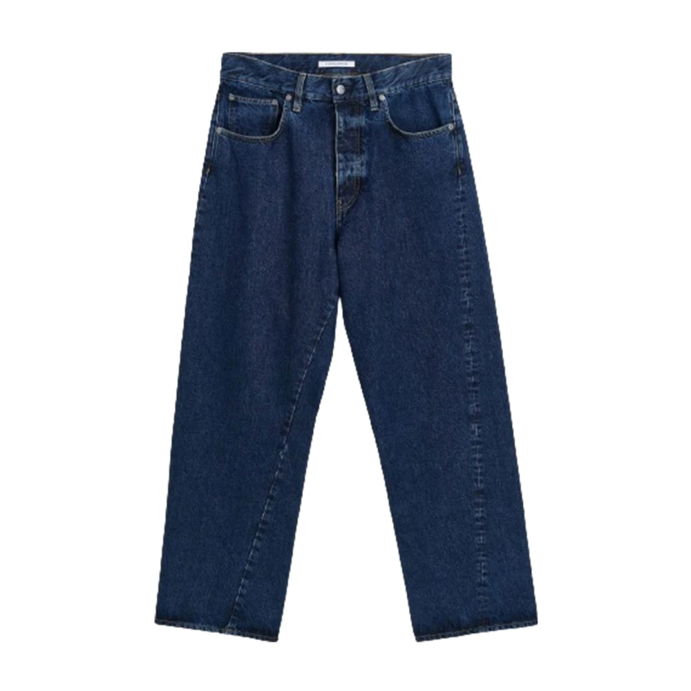Sunflower Wide Twist Jeans in Rinse Blue Heren
