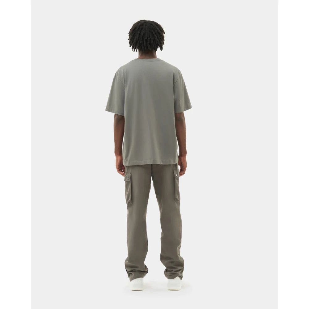 Filling Pieces T-shirt Gowtu Gunmetal Gray Heren
